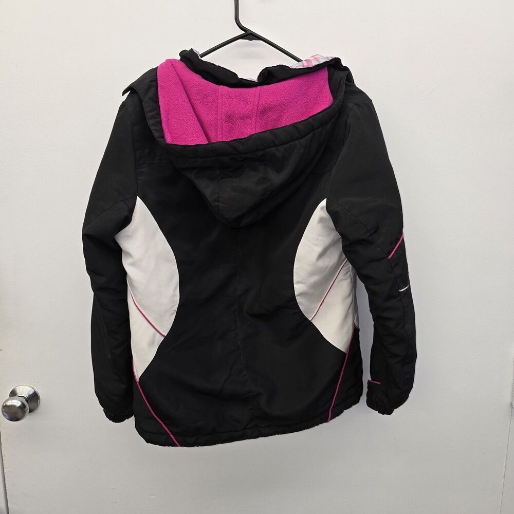 Faded Glory Women's XL(14-16) Softshell Coat Winter Jacket with Removable Hood - Picture 3 of 13